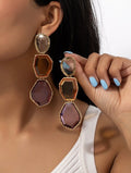 Boucles d’oreilles de sortie chic