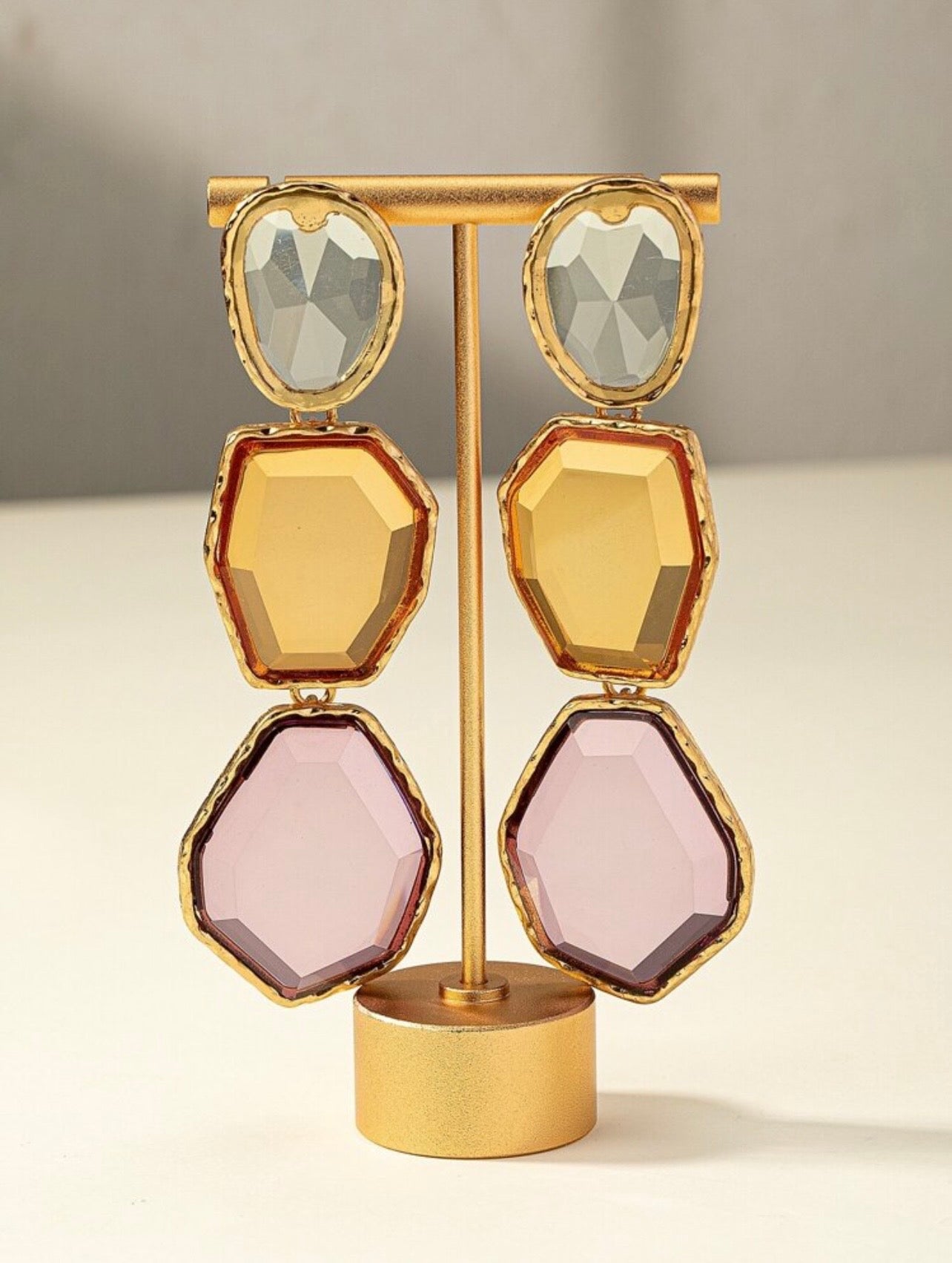 Boucles d’oreilles de sortie chic