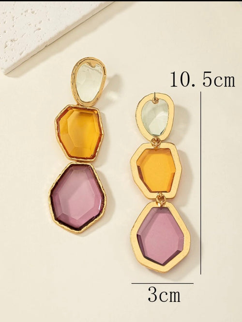 Boucles d’oreilles de sortie chic